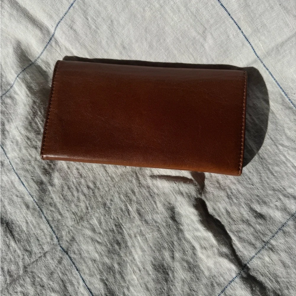 Cole Haan Brown Leather Wallet - Picture 2 of 4